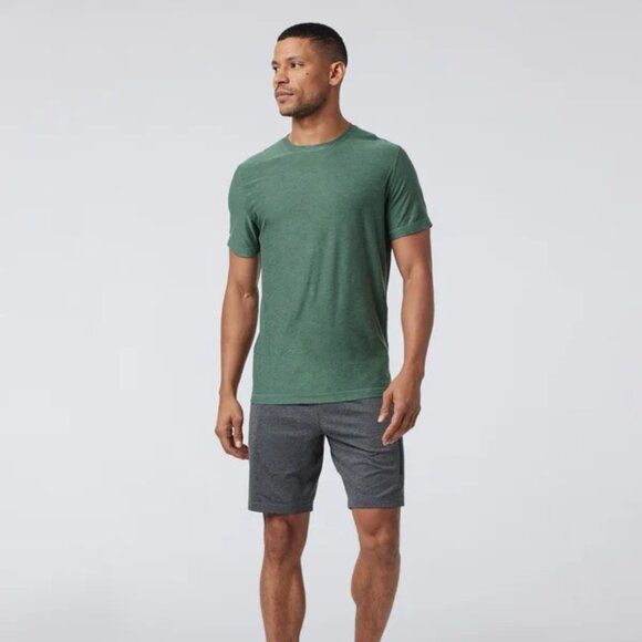 NWT Vuori Sunday Performance Short (Men) | Size: Medium, Color: Charcoal Heather - Picture 3 of 6